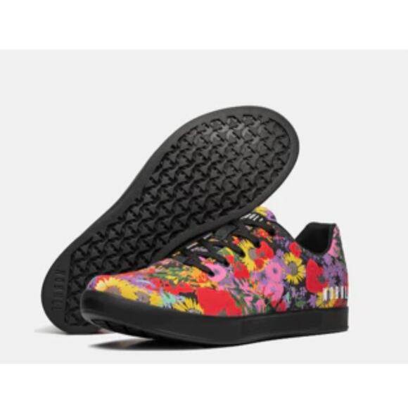 NOBULL Shoes - Nobull canvas trainer black super blossom M12 W13.5